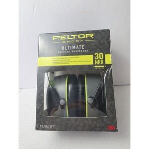 Peltor Sport Ultimate hearing protection 30NRR earmuff New